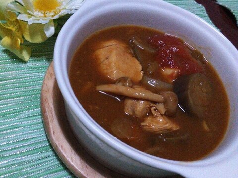 酸味がうまい!冷凍ミニトマトのレモンカレー